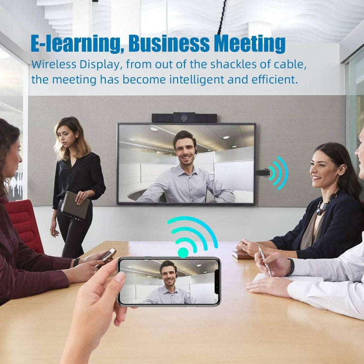 M2 Android 1080P Ezcast HDMI Dongle / HDMI AirPlay DLNA WIFI Displayer Receiver for Android OS / iOS / MAC OS / Windows Devices, Support Sharing Online to TV WIFI Display(Black) - Wireless Display Dongle by buy2fix | Online Shopping UK | buy2fix