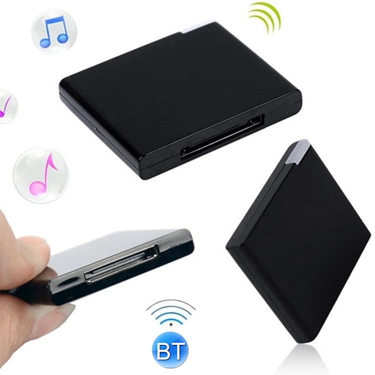 Wireless Bluetooth Music Receiver For iPhone 4 & 4S / (iPad 3) / iPad 2 / iPod / Any Bluetooth Device(White) - Apple Accessories by buy2fix | Online Shopping UK | buy2fix