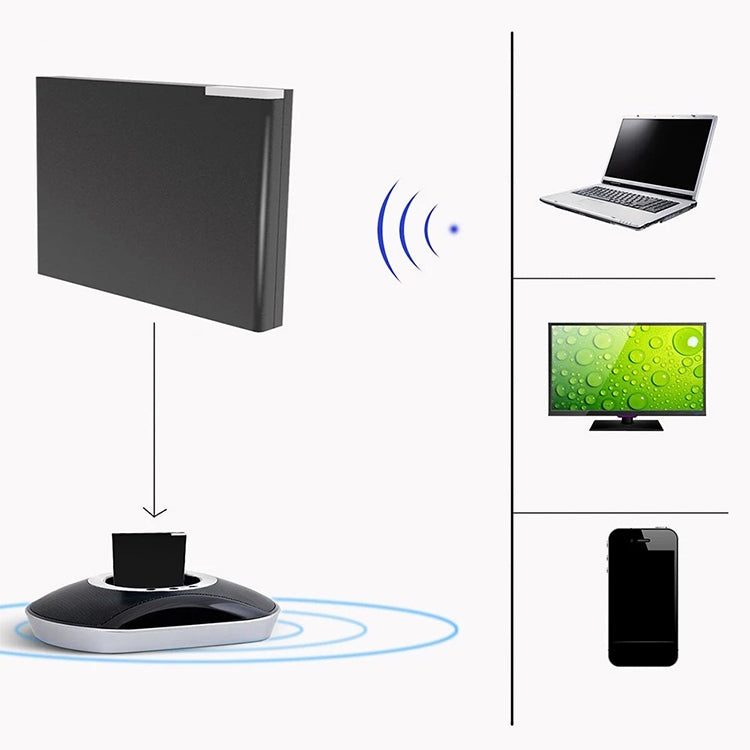 Wireless Bluetooth Music Receiver For iPhone 4 & 4S / (iPad 3) / iPad 2 / iPod / Any Bluetooth Device(White) - Apple Accessories by buy2fix | Online Shopping UK | buy2fix