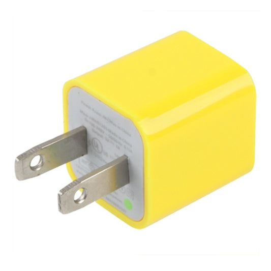 US Plug USB Charger(Yellow) by buy2fix