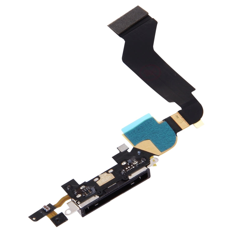 Original Dock Connector Charging Port Flex Cable for iPhone 4S(Black) by buy2fix