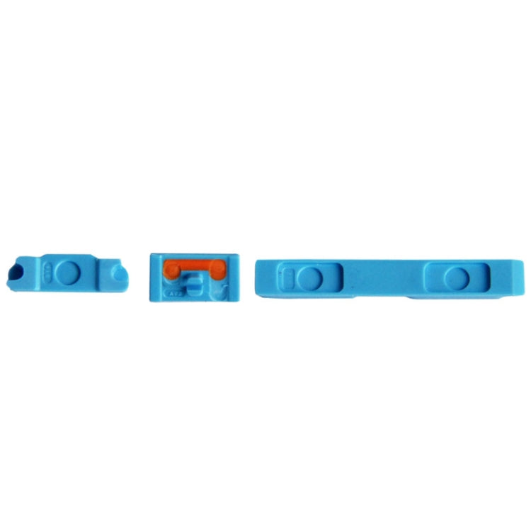 3 in 1 Mute Button + Power Button + Volume Button for iPhone 5C(Blue) by buy2fix