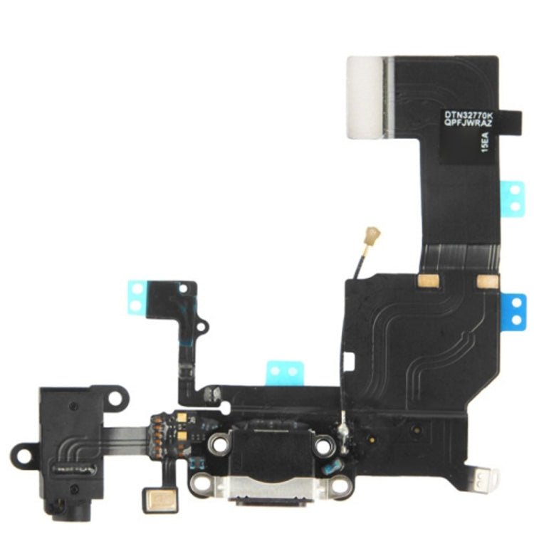 2 in 1 for iPhone 5C (Original Tail Connector Charger + Original Headphone Audio Jack Ribbon) Flex Cable - iPhone 5 Parts by buy2fix | Online Shopping UK | buy2fix