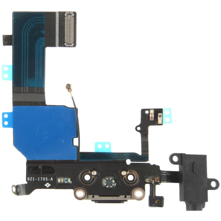 2 in 1 for iPhone 5C (Original Tail Connector Charger + Original Headphone Audio Jack Ribbon) Flex Cable - iPhone 5 Parts by buy2fix | Online Shopping UK | buy2fix