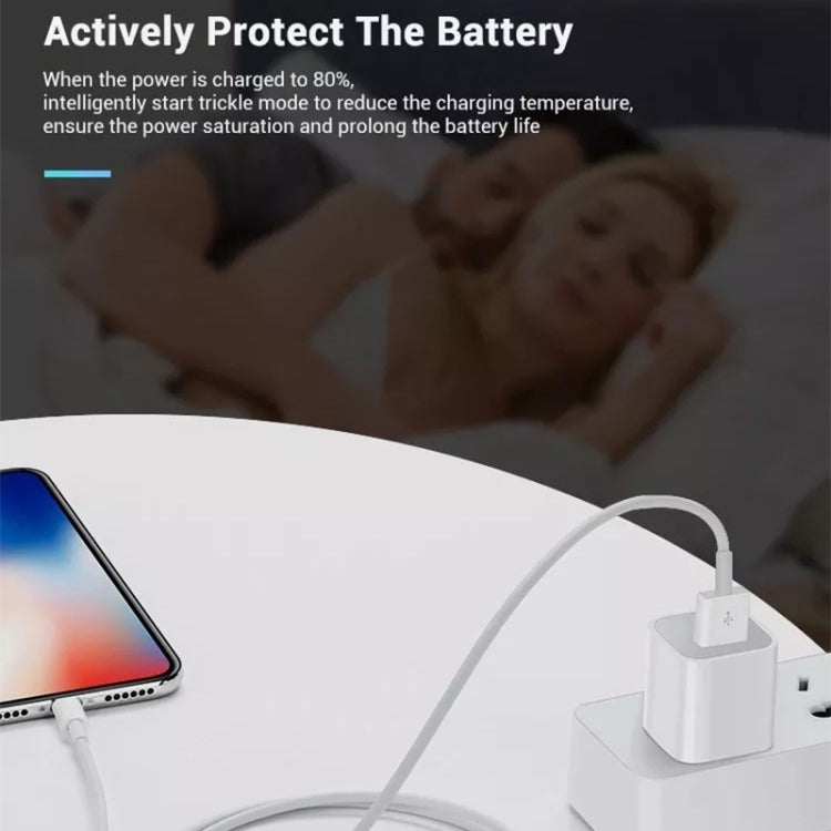 5V / 1A (US Plug) USB Charger Adapter For iPhone, Galaxy, Huawei, Xiaomi, LG, HTC and Other Smart Phones, Rechargeable Devices(White) - Apple Accessories by buy2fix | Online Shopping UK | buy2fix