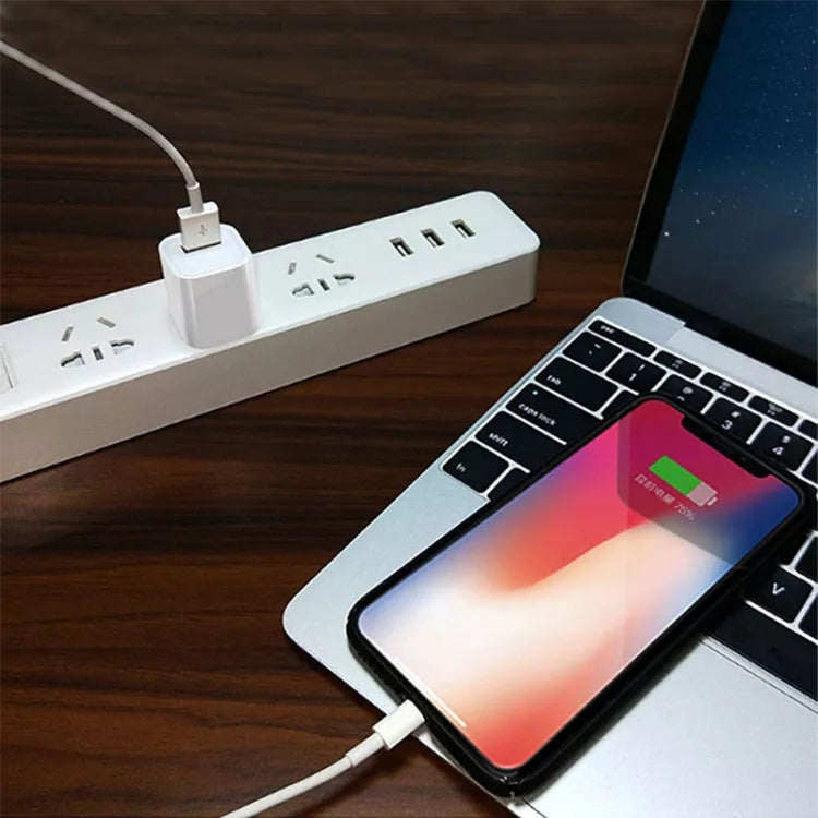 5V / 1A (US Plug) USB Charger Adapter For iPhone, Galaxy, Huawei, Xiaomi, LG, HTC and Other Smart Phones, Rechargeable Devices(White) - Apple Accessories by buy2fix | Online Shopping UK | buy2fix