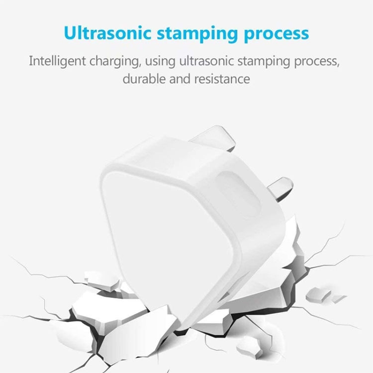 5V / 1A (UK Plug) USB Charger Adapter For iPhone, Galaxy, Huawei, Xiaomi, LG, HTC and Other Smart Phones, Rechargeable Devices(White) - USB Charger by buy2fix | Online Shopping UK | buy2fix