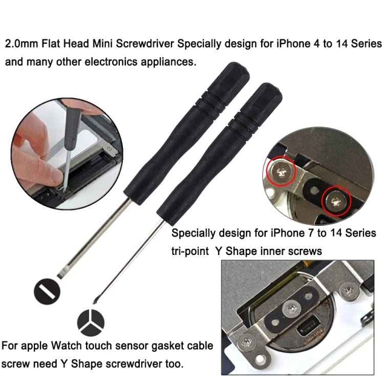 10 in 1 Repair Kits (4 x Screwdriver + 2 x Teardown Rods + 1 x Chuck + 2 x Triangle on Thick Slices + Eject Pin) - Tool Kits by buy2fix | Online Shopping UK | buy2fix