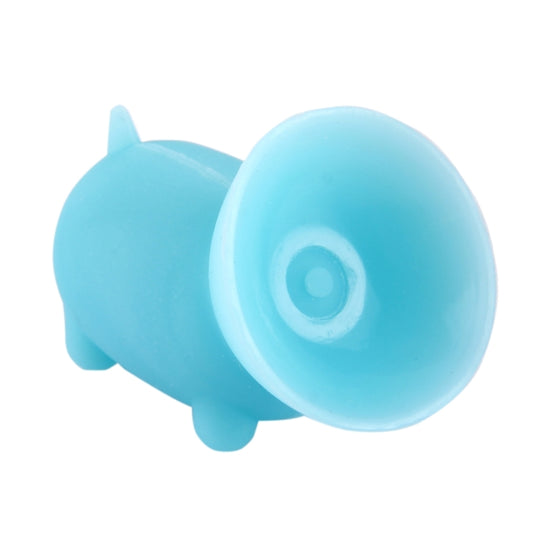 Lovely Pig Shape with Sucker Phone Holder, Random Color Delivery by buy2fix