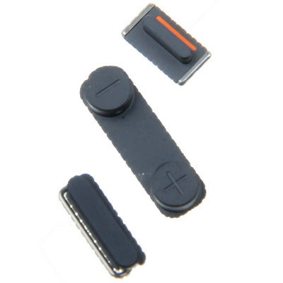 3 in 1 for iPhone 5 (Mute Button + Power Button + Volume Button)(Black) by buy2fix
