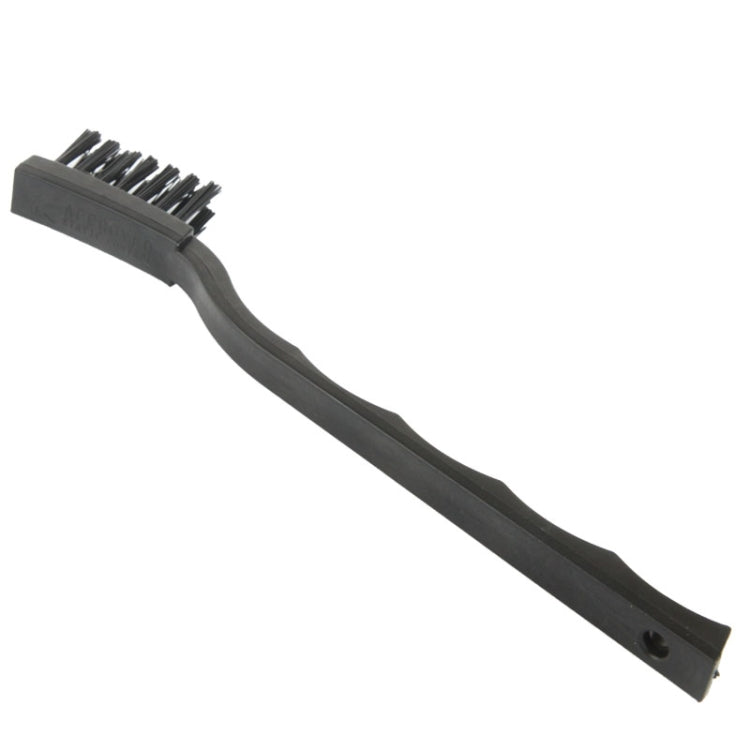 17.5cm Electronic Component Curved Anti-static Brush(Black) by buy2fix
