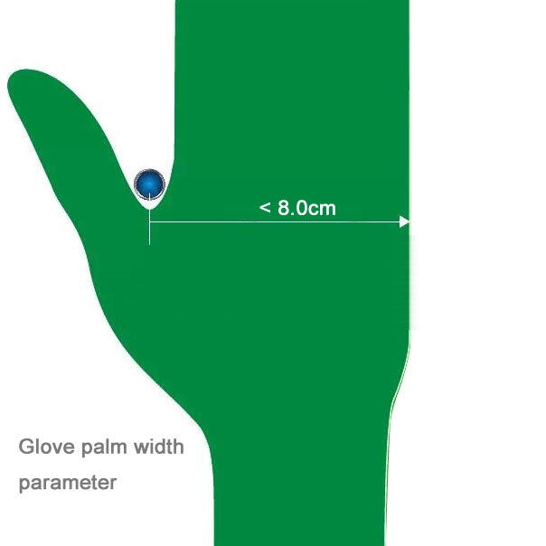 100 PCS AMMEX Durable Disposable Nitrile Rubber Gloves by buy2fix
