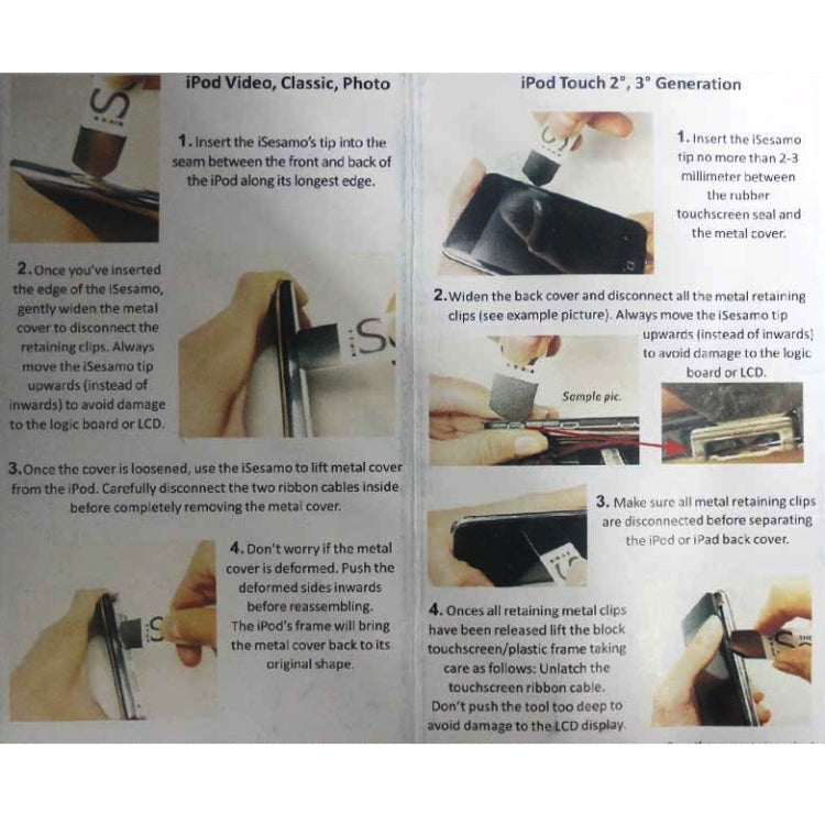 Thin Pry Blade Opening Repair Tool for Smart Phone and Tablet - Crowbar by buy2fix | Online Shopping UK | buy2fix