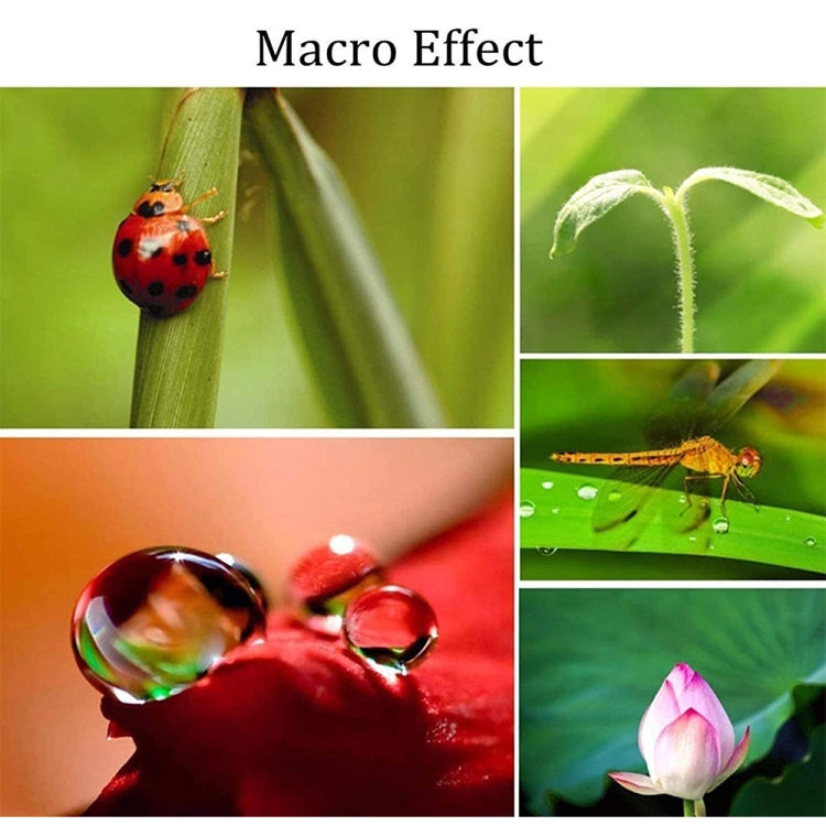 3 in 1 Photo Lens Kits (180 Degree Fisheye Lens + Super Wide Lens + Macro Lens), For iPhone, Galaxy, Sony, Lenovo, HTC, Huawei, Google, LG, Xiaomi, other Smartphones(Black) by buy2fix