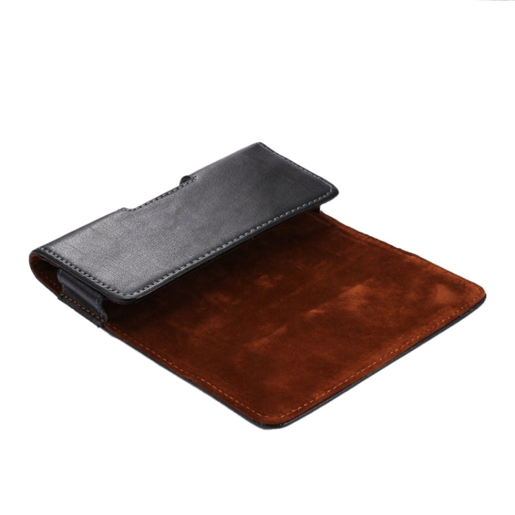 Crazy Horse Texture Vertical Flip Genuine Leather Case / Waist Bag with Back Splint for iPhone 4S / 5 / 5S / 5C(Black) - More iPhone Cases by buy2fix | Online Shopping UK | buy2fix