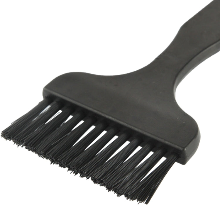 Electronic Component 12 Beam Flat Handle Antistatic Cleaning Brush, Length: 17cm(Black) - Brushes by buy2fix | Online Shopping UK | buy2fix
