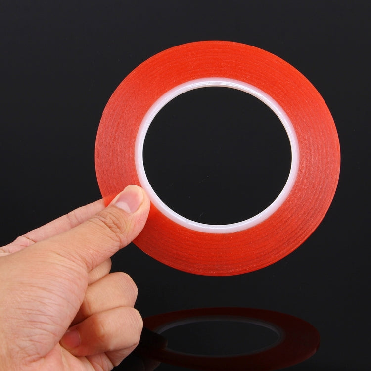 3mm Width Double Sided Adhesive Sticker Tape for iPhone / Samsung / HTC Mobile Phone Touch Panel Repair, Length: 25m (Red) - Adhesive Sticker by buy2fix | Online Shopping UK | buy2fix