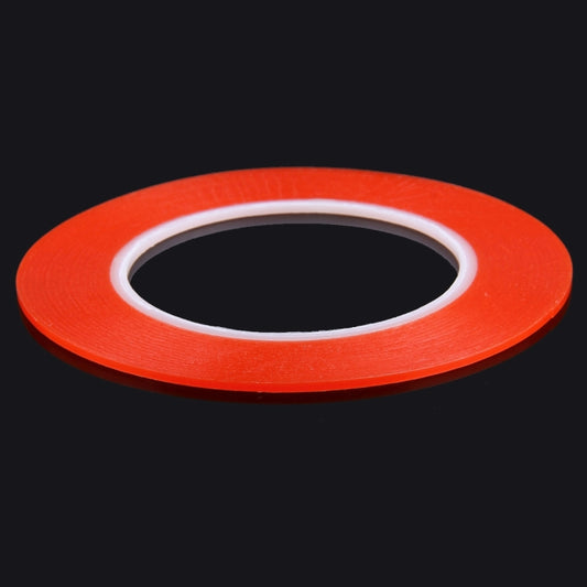 2mm Width Double Sided Adhesive Sticker Tape for iPhone / Samsung / HTC Mobile Phone Touch Panel Repair, Length: 25m (Red) by buy2fix