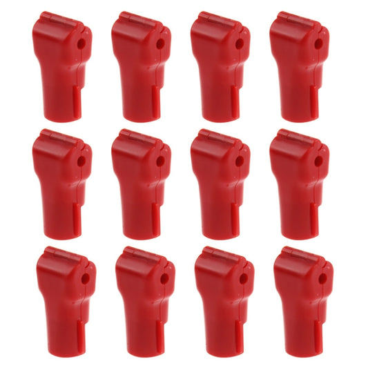 12 PCS Red ABS Display Hook / Security Lock Hook - Padlocks by buy2fix | Online Shopping UK | buy2fix