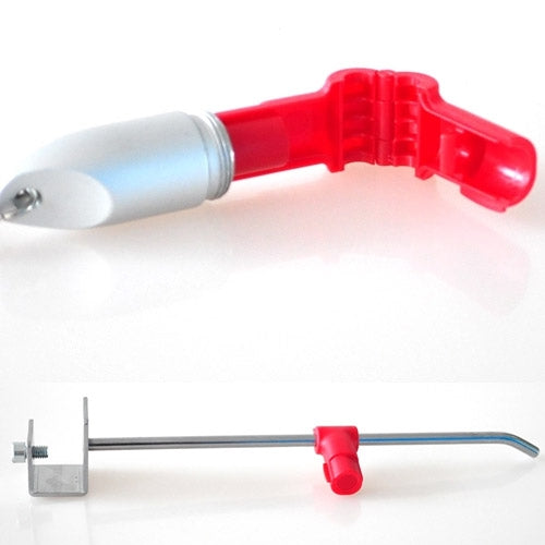 12 PCS Red ABS Display Hook / Security Lock Hook - Padlocks by buy2fix | Online Shopping UK | buy2fix