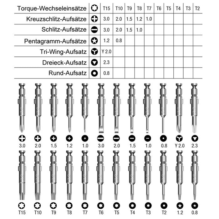25 in 1 SHE-K Packaging Precision Electronics Screwdriver Set - Screwdriver Set by buy2fix | Online Shopping UK | buy2fix
