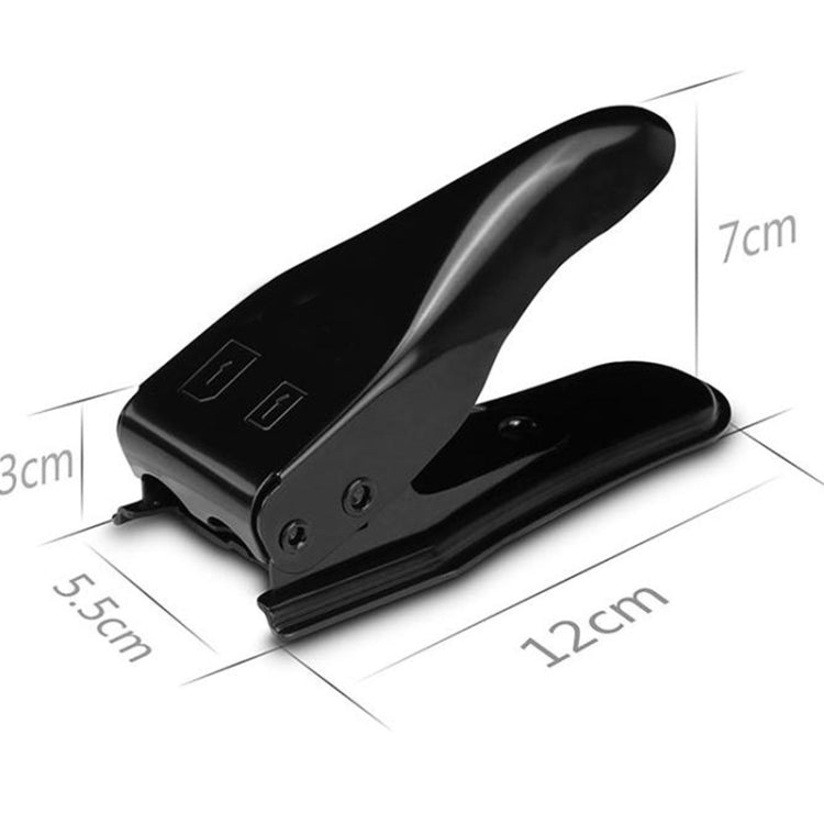 Dual Nano Sim Cutter for iPhone / Samsung / Huawei / Xiaomi (With Nano SIM to Micro SIM Card Adapter + Nano SIM to Standard SIM Card Adapter + Micro SIM to Standard SIM Card Adapter + Sim Card Tray Holder Eject Pin Key Tool)(Black) - SIM Card Tool by buy2fix | Online Shopping UK | buy2fix