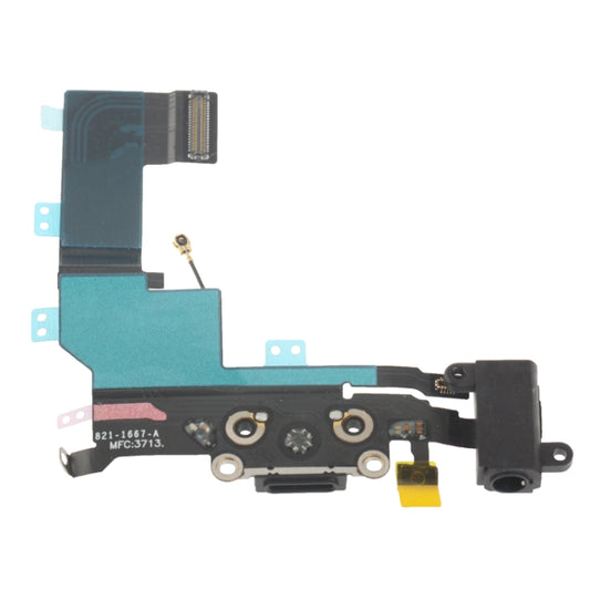 Original Charging Connector + Headphone Jack Flex Cable for iPhone 5S - iPhone 5 Parts by buy2fix | Online Shopping UK | buy2fix