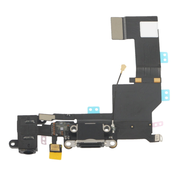 Original Charging Connector + Headphone Jack Flex Cable for iPhone 5S by buy2fix