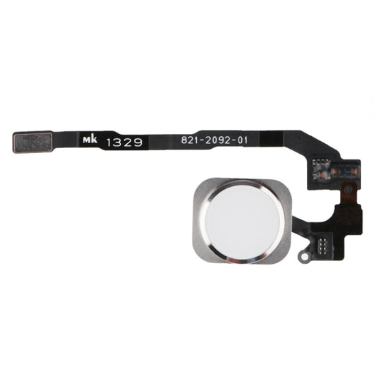 Home Key Button with PCB Membrane Flex Cable for iPhone 5S , No Fingerprint Identification Function(Silver) by buy2fix