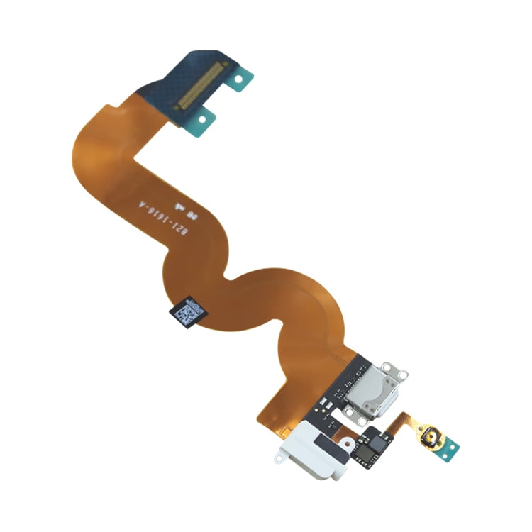 Original Charging Port + Headphone Audio Jack Flex Cable for iPod touch 5(White) - Touch Series by buy2fix | Online Shopping UK | buy2fix
