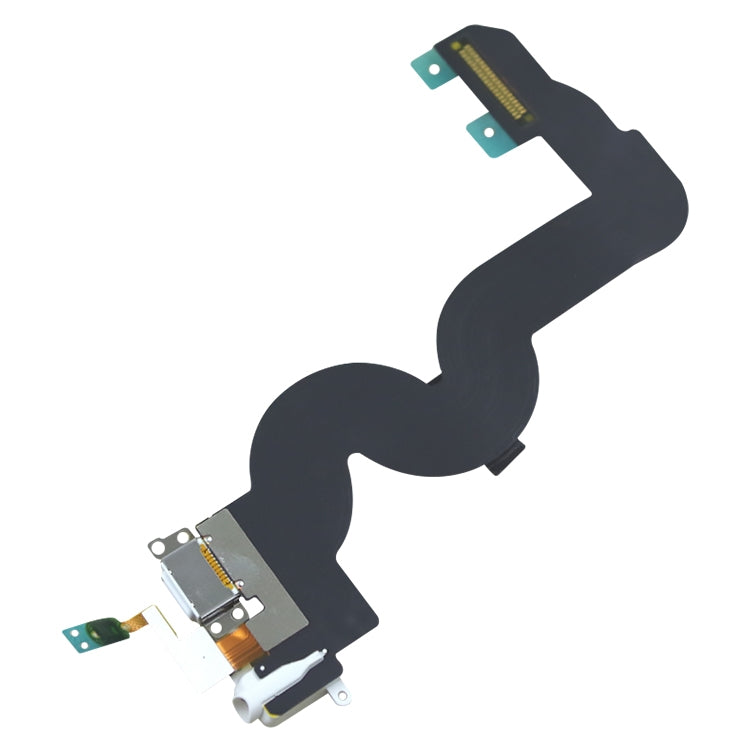 Original Charging Port + Headphone Audio Jack Flex Cable for iPod touch 5(White) - Touch Series by buy2fix | Online Shopping UK | buy2fix