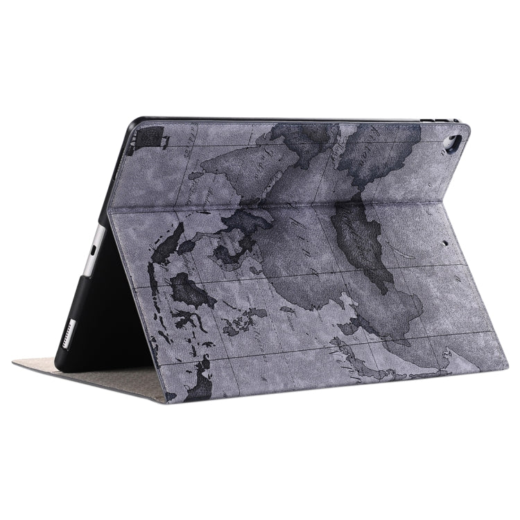 Retro World Map Pattern Leather Case with Holder & Card Slots & Wallet for iPad Air 2, Random Delivery(Grey) - More iPad Cases by buy2fix | Online Shopping UK | buy2fix