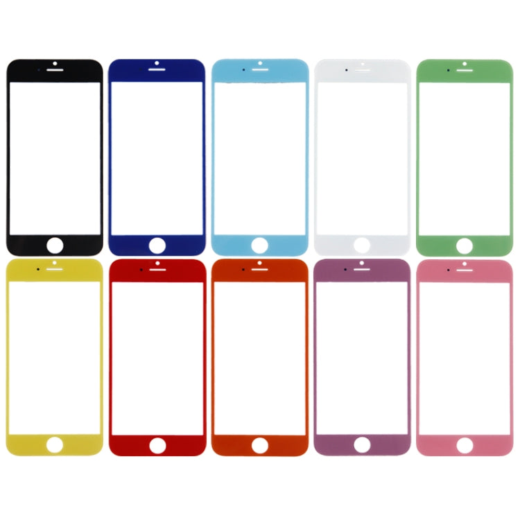 Front Screen Outer Glass Lens for iPhone 6(White) by buy2fix