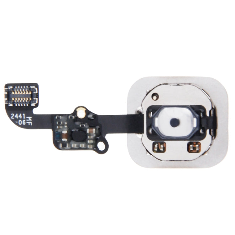 Home Button Flex Cable for iPhone 6 & 6 Plus, Not Supporting Fingerprint Identification(Silver) by buy2fix