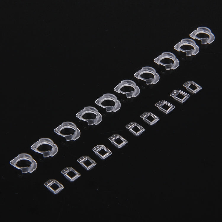 Front Facing Camera Module Bezel with Sensor Retaining Bracket for iPhone 6 & 6 Plus, 100 pairs by buy2fix