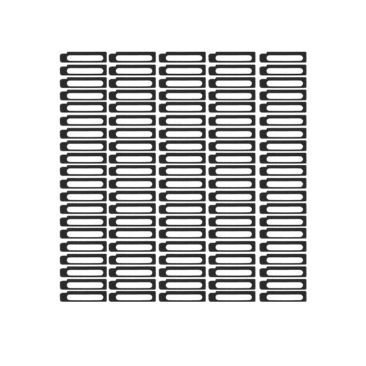 100 PCS Sponge Foam Slice Pads for iPhone 6s Plus Dock Connector Charging Port Gasket by buy2fix