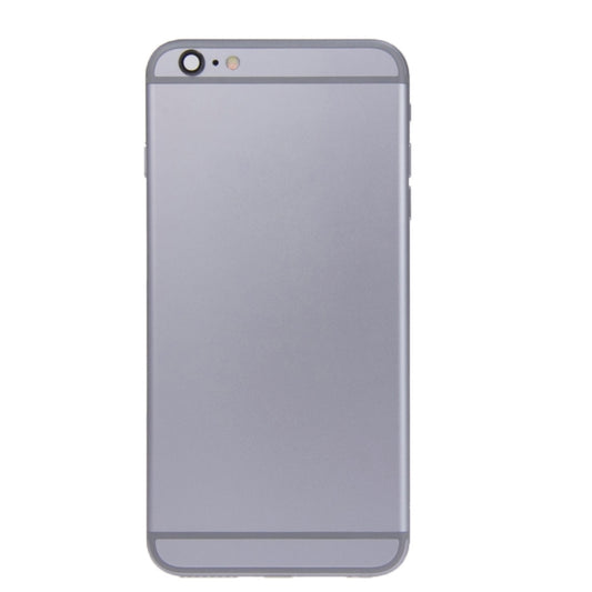 Battery Back Cover Assembly with Card Tray for iPhone 6s Plus(Grey) - iPhone 6S/6S Plus Parts by buy2fix | Online Shopping UK | buy2fix