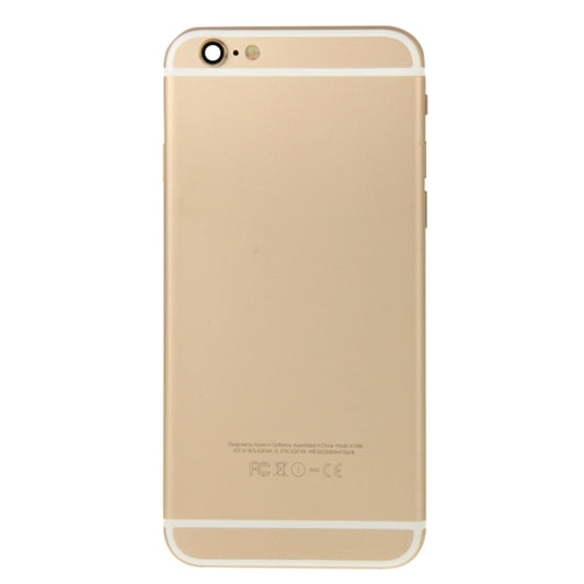 Full Housing Back Cover for iPhone 6 Plus(Gold) by buy2fix
