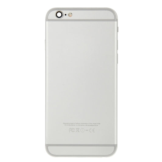 Full Housing Back Cover for iPhone 6 Plus(Silver) by buy2fix