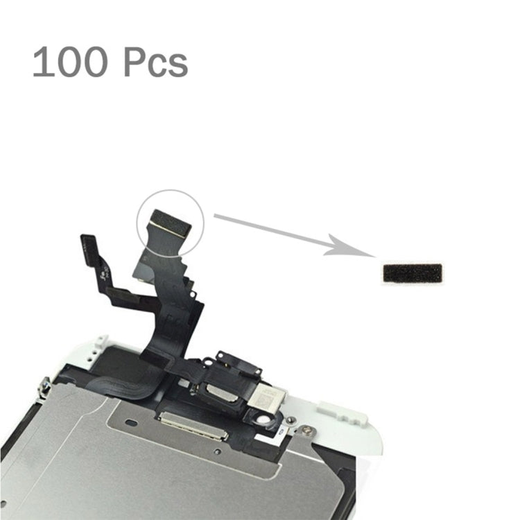 100 PCS for iPhone 6s LCD Screen Flex Cable Sponge Foam Slice Pads - iPhone 6S/6S Plus Parts by buy2fix | Online Shopping UK | buy2fix