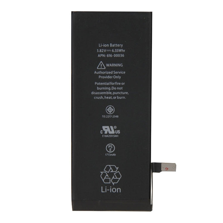 for iPhone 6S 1715mAh Battery(Black) - For iPhone by buy2fix | Online Shopping UK | buy2fix