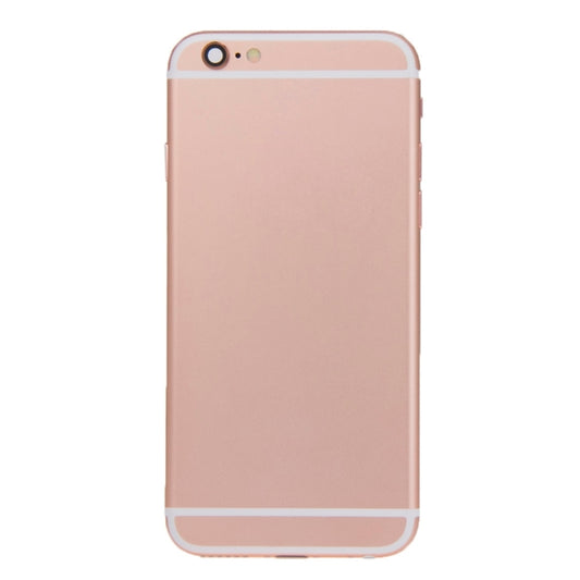Battery Back Cover Assembly with Card Tray for iPhone 6s(Rose Gold) - iPhone 6S/6S Plus Parts by buy2fix | Online Shopping UK | buy2fix