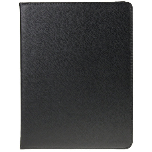 360 Degree Rotatable Leather Case with Sleep / Wake-up Function & Holder for New iPad (iPad 3)(Black) - iPad 4 & 3 & 2 Cases by buy2fix | Online Shopping UK | buy2fix