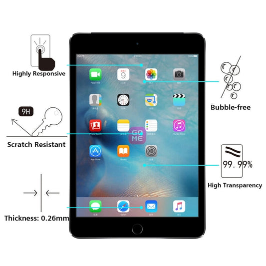 0.3mm 9H+ Surface Hardness 2.5D Tempered Glass Film for iPad 2 / iPad 3 / iPad 4 - More iPad Tempered Glass by buy2fix | Online Shopping UK | buy2fix