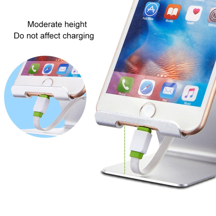 Aluminum Stand Desktop Holder for iPad, iPhone, Galaxy, Huawei, Xiaomi, HTC, Sony, and other Mobile Phones or Tablets(Gold) by buy2fix