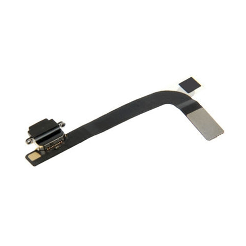 Tail Connector Charger Flex Cable for iPad 4(Black) by buy2fix