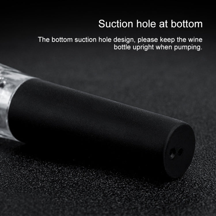 Reusable Vacuum Stopple Bottle Stopper Cork Plug for Wine Liquor(Black) by buy2fix