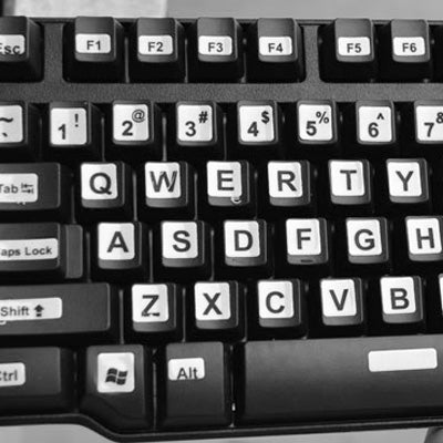 Arabic Learning Keyboard Layout Sticker for Laptop / Desktop Computer Keyboard(Black) - Silicone / Sticker by buy2fix | Online Shopping UK | buy2fix