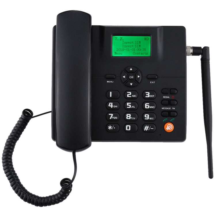 ZT600S  2.4 inch TFT Screen Fixed Wireless GSM Business Phone, Quad band: GSM 850/900/1800/1900Mhz(Black) - Smart Rings / Smart Telephones by buy2fix | Online Shopping UK | buy2fix