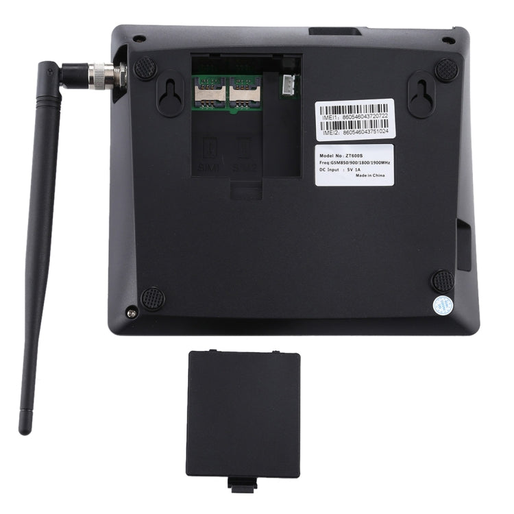 ZT600S  2.4 inch TFT Screen Fixed Wireless GSM Business Phone, Quad band: GSM 850/900/1800/1900Mhz(Black) - Smart Rings / Smart Telephones by buy2fix | Online Shopping UK | buy2fix